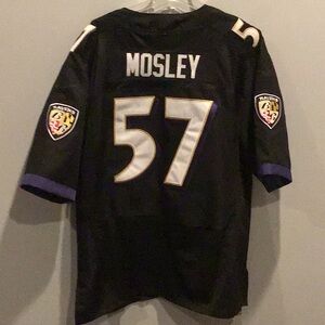 Nike NFL Baltimore Ravens C J Mosley # 57 football jersey